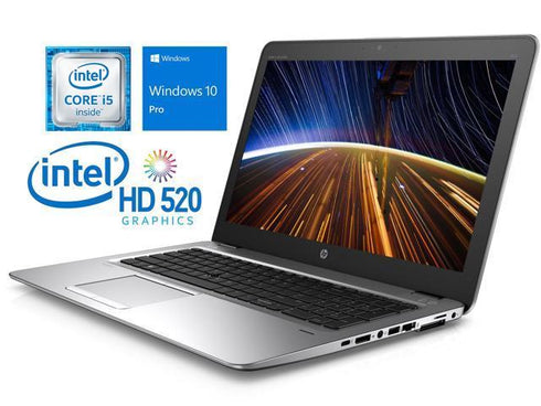 HP Elitebook 850 G3 15.6in HD LED Laptop Computer, Intel Core i5-6200u, 32 GB DDR4, 512GB SSD, 802.11ac WiFi, Bluetooth 4.2, Windows 11 Professional Refurbished Grade A